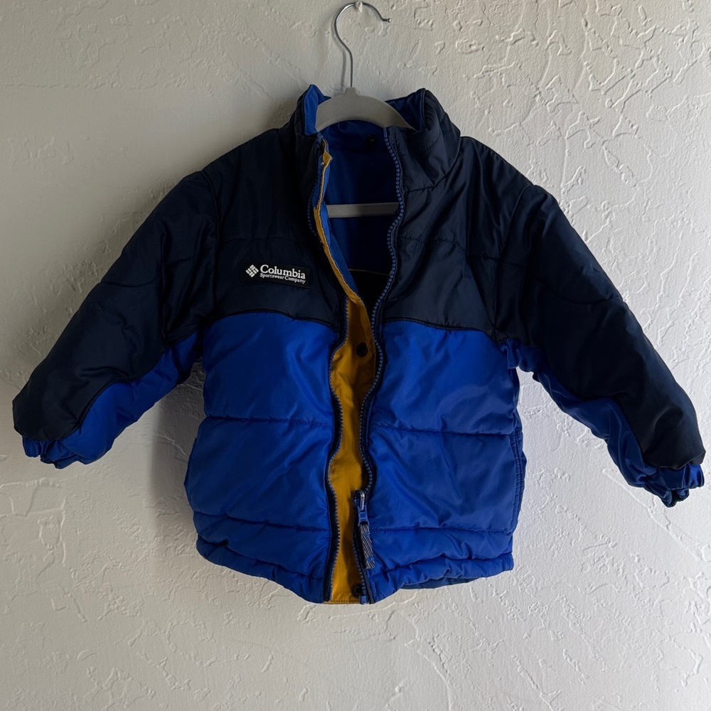 Columbia Kids reversible ski Puffer Jacket
